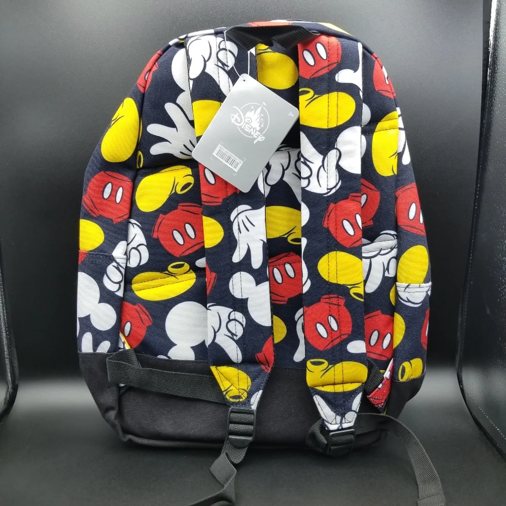 Disney Mickey Mouse Parts Backpack Full Size Backpack Authentic Disney New